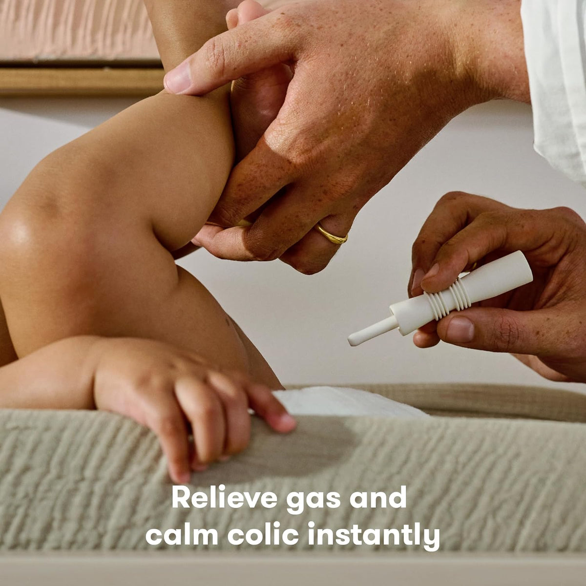 Frida Baby Gassy Belly Rub - Natural Gas & Colic Relief Massage Balm