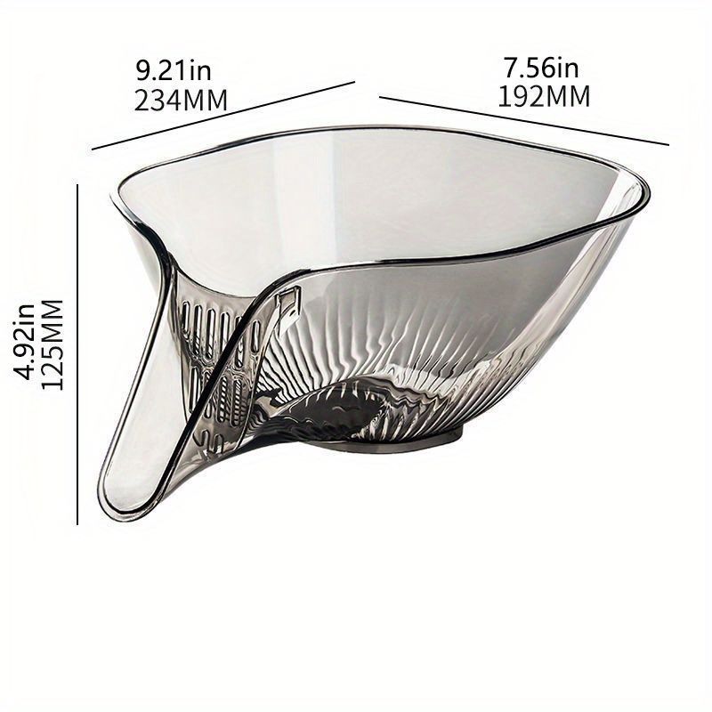 Kitchen Drain Basket Washing Colander Multipurpose Fruit Basket For Home