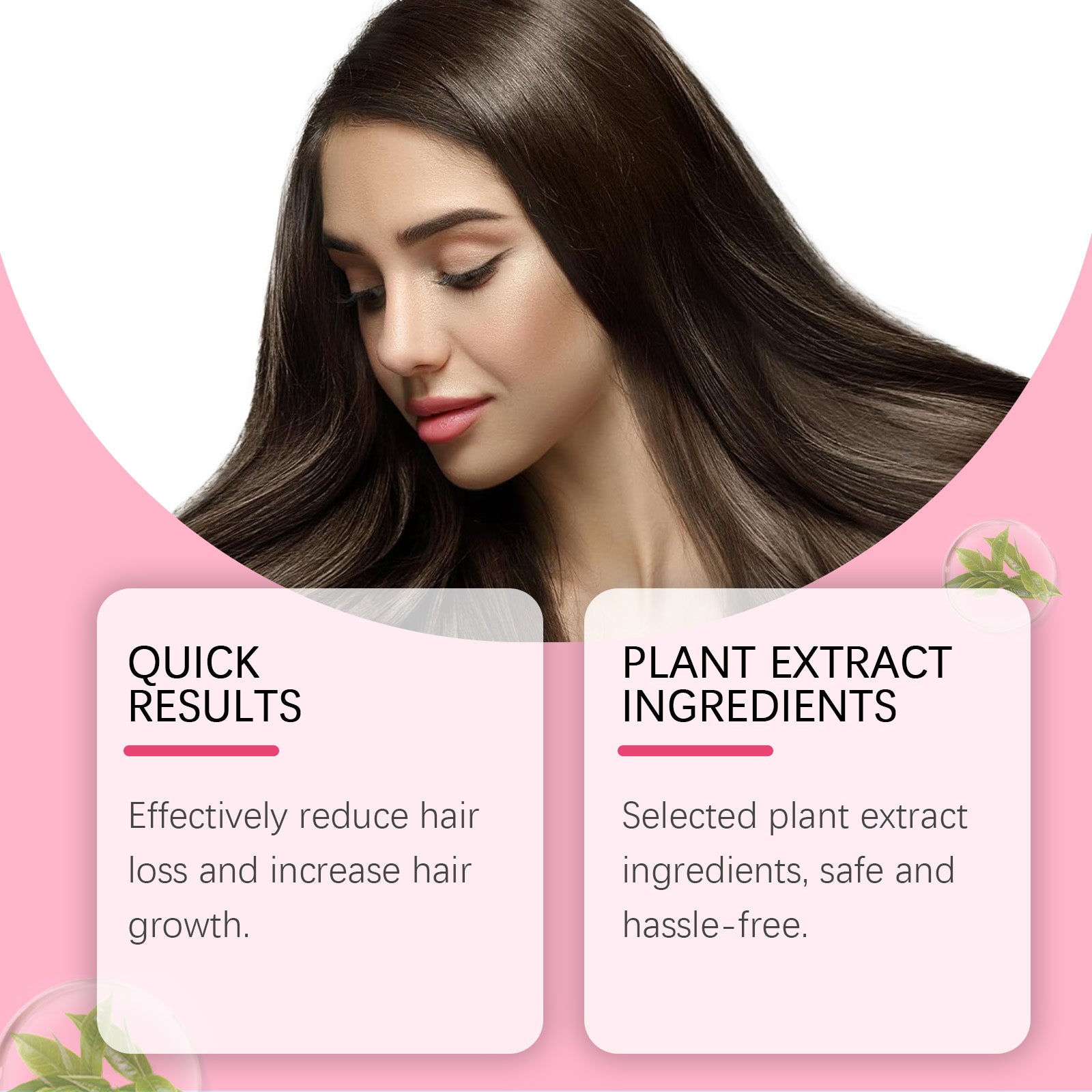Boost Hair Growth Spray, Nourishing, Hydrating, Thicker Hair, Natural Plant Extracts ,120ml