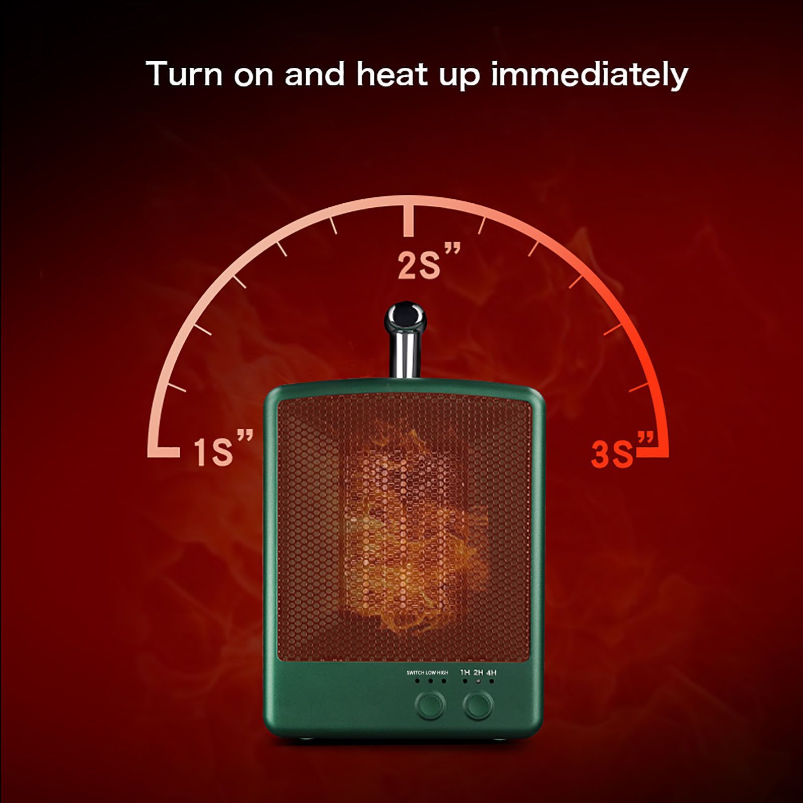 Mini Desktop Heaters Portable Quick Heating  Electric Heaters For Office Home