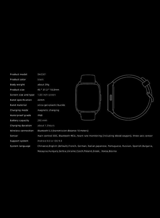 ZTE Smart Watch Black Live 3 - Global Version