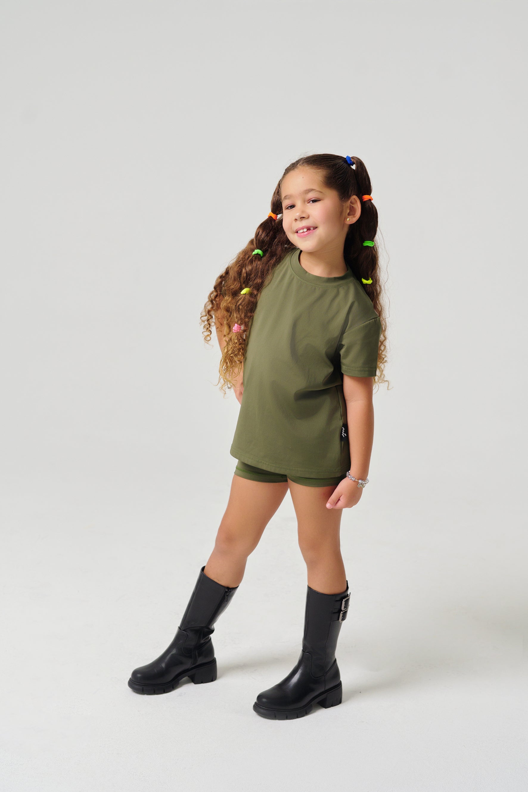 تي شيرت MULU Classic للأطفال (للجنسين) - أخضر