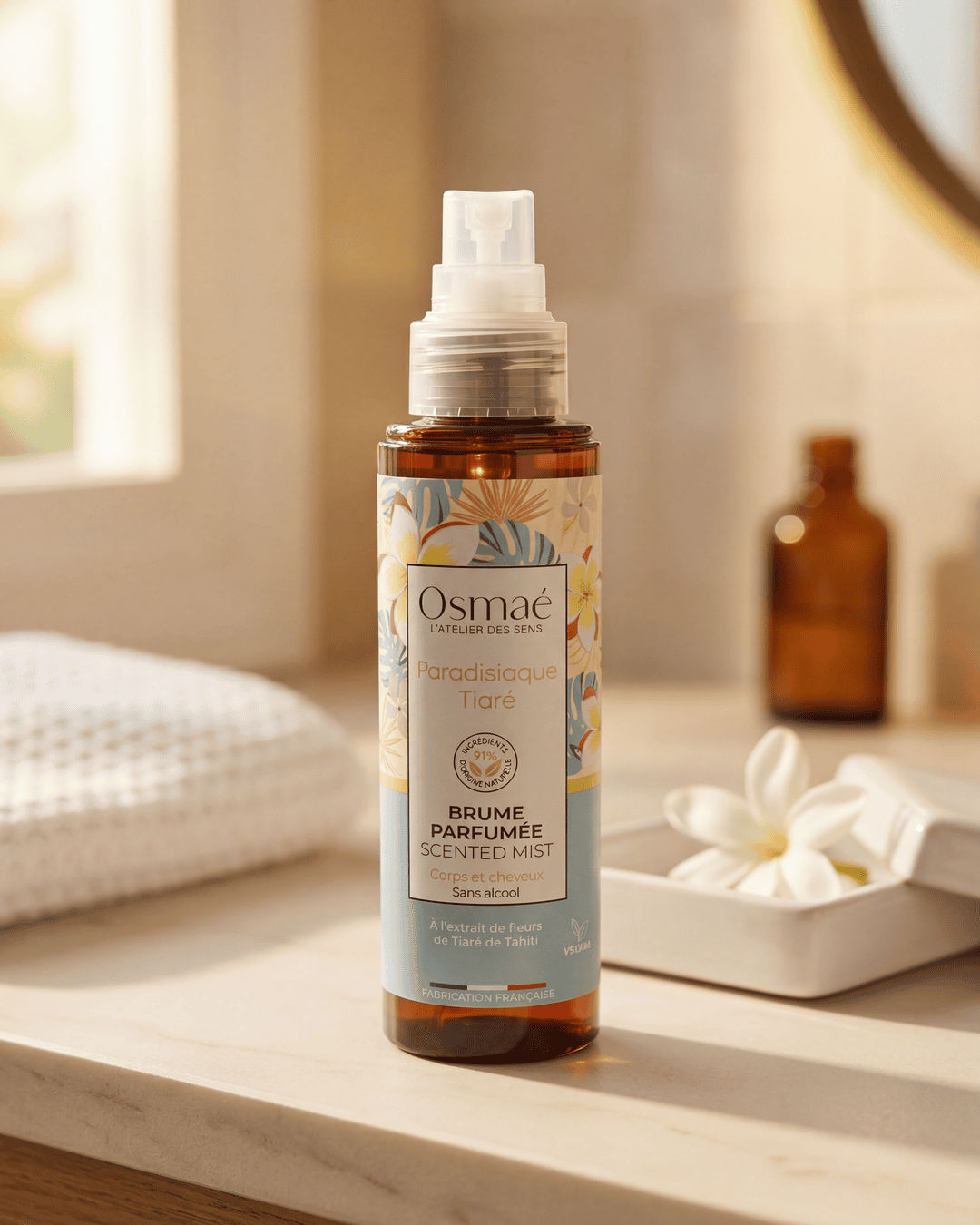 Osmaé Paradisiaque Tiaré Body & Hair Mist