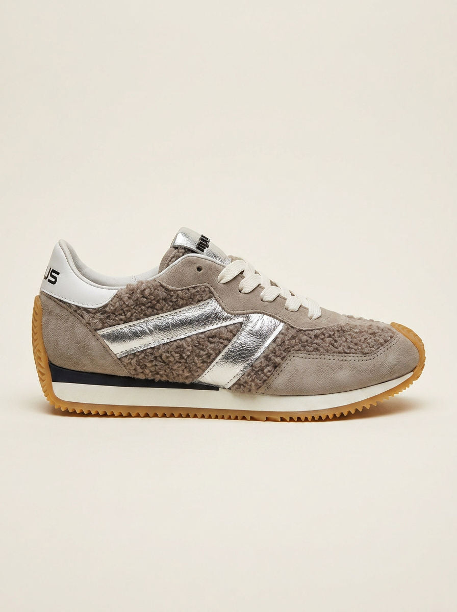 KOAN MJUS Retro-Chic Suede Trainer