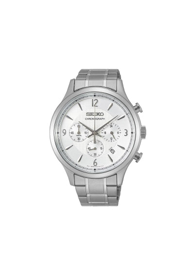SEIKO Quartz watch - GNT CHR SS SILV SSB337P1