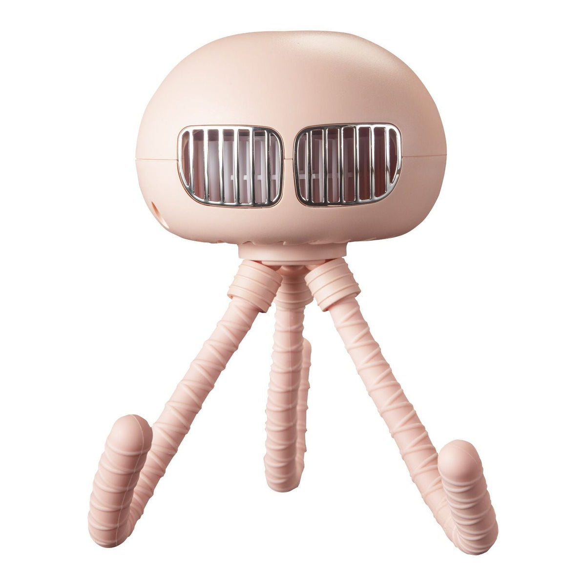 Mini Fan Octopus Bladeless Fan Rechargeable Silent Fan Tripod Clip On Fan