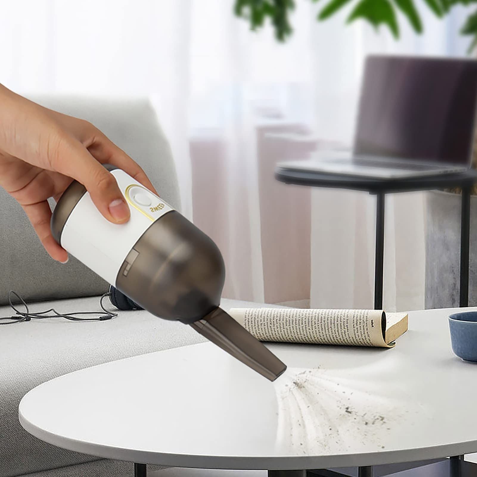 Mini Vacuum Cleaner Desktop Cordless Cleaning Machine For Home Car Office