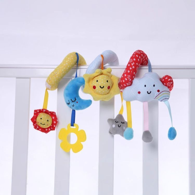 Baby Crib Hanging Spiral Toys Stroller Toys Baby Bed Stroller Toy
