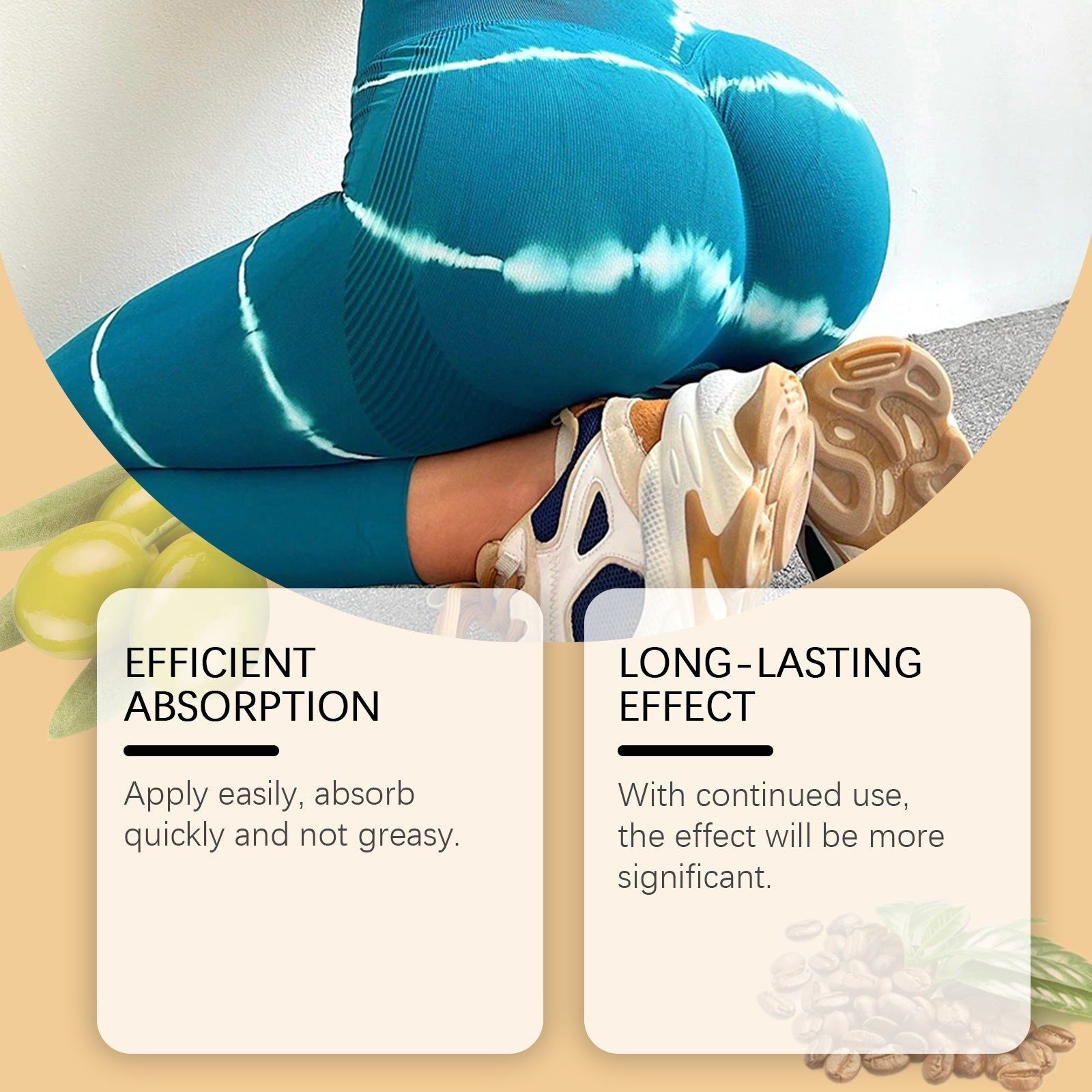 Revitalize Your Hip Care, Firming Moisturizer with Coffee Extract, Elastic Skin Boost ,30ml