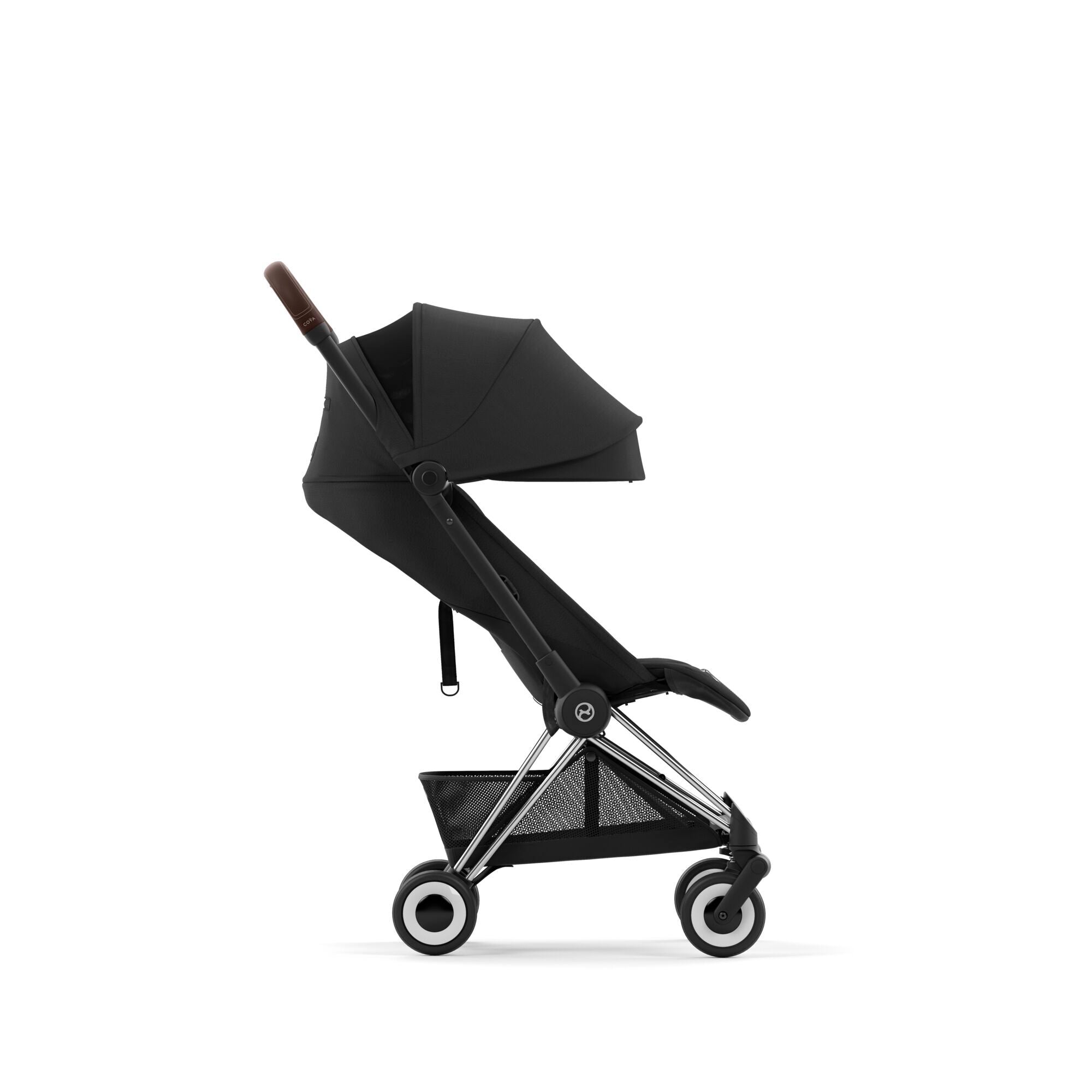Cybex -Coya Sepia Black with Chrome Frame