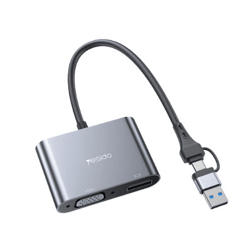 Yesido HDTV Adapter USB-A&amp;C HM15