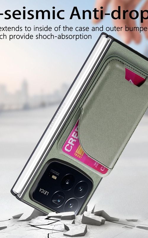 Twill Fabric Leather Skin Phone Case For Xiaomi Mix Fold 4