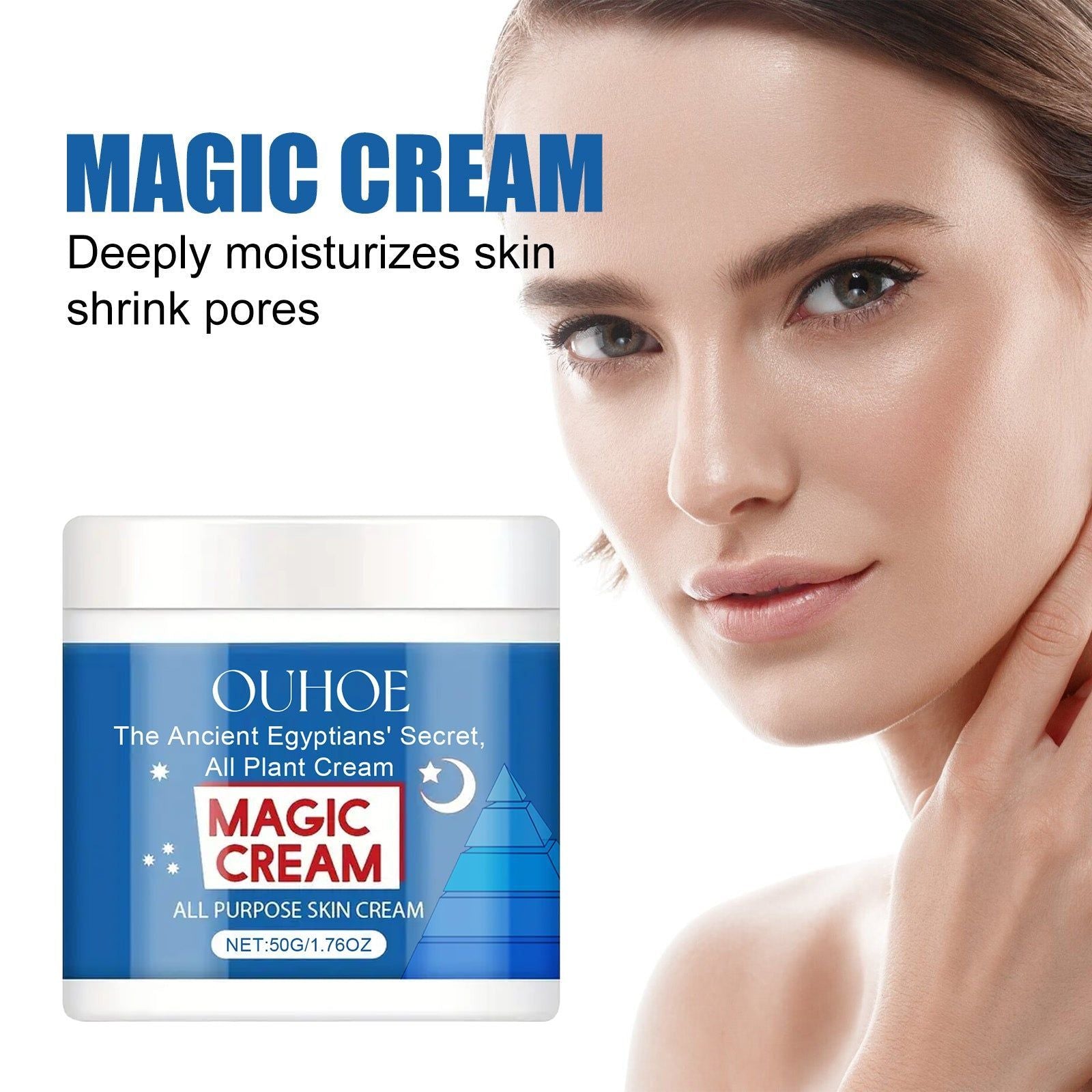Deep Moisturizing Cream for Brightening, Hydrating, Anti-Aging, Nourishing Skin ,50g