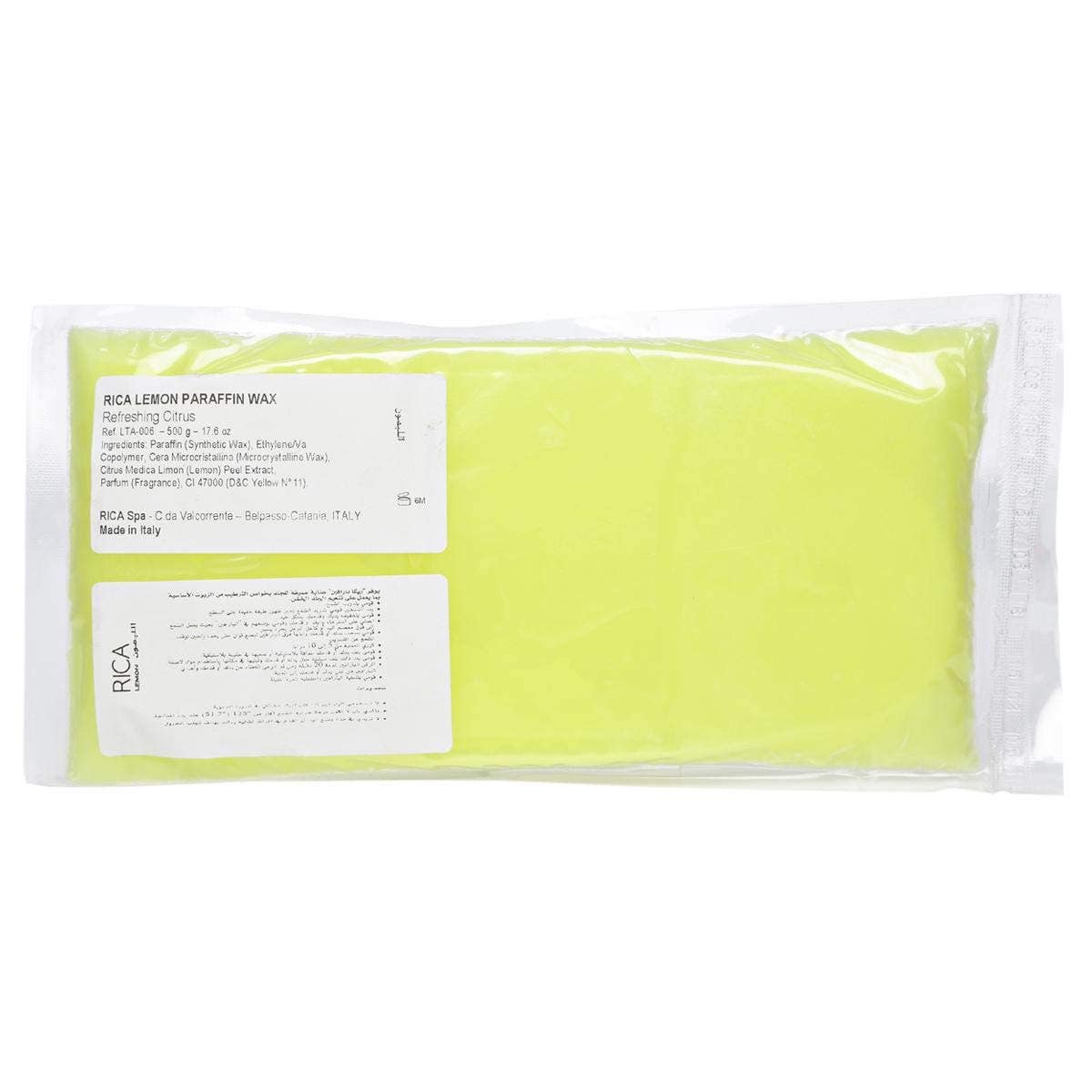 Rica Cosmetics Lemon Paraffin Wax, 500gm