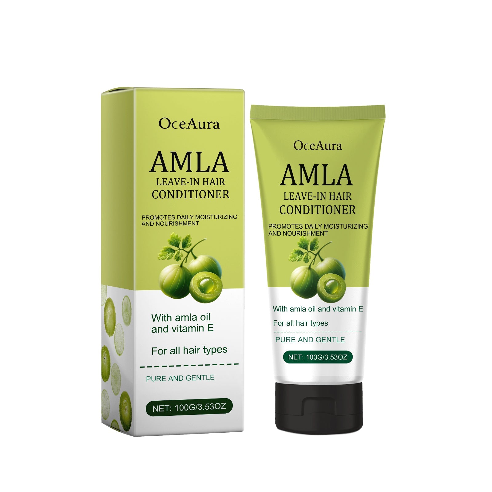 Amla Leave-In Hair Conditioner, Nourishing Hair Care for Dry, Fluffy, and Healthy Hair ,100g