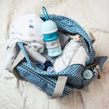 Beaba  GenevaII Changing Bag Play Print Blue