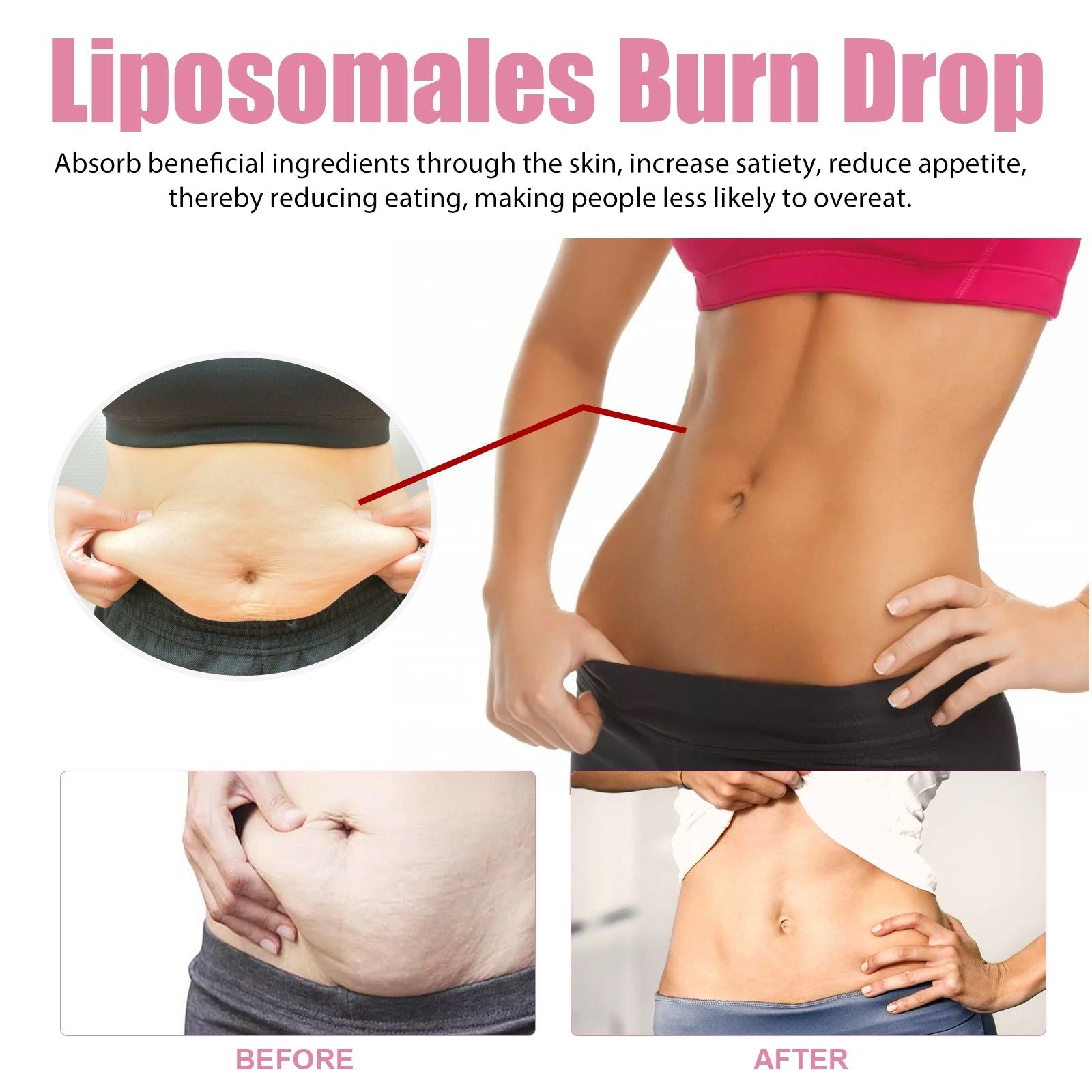Body Shaping Essential Oil, Firming and Slimming, Natural Fat Burner, Boost Metabolism ,30ml
