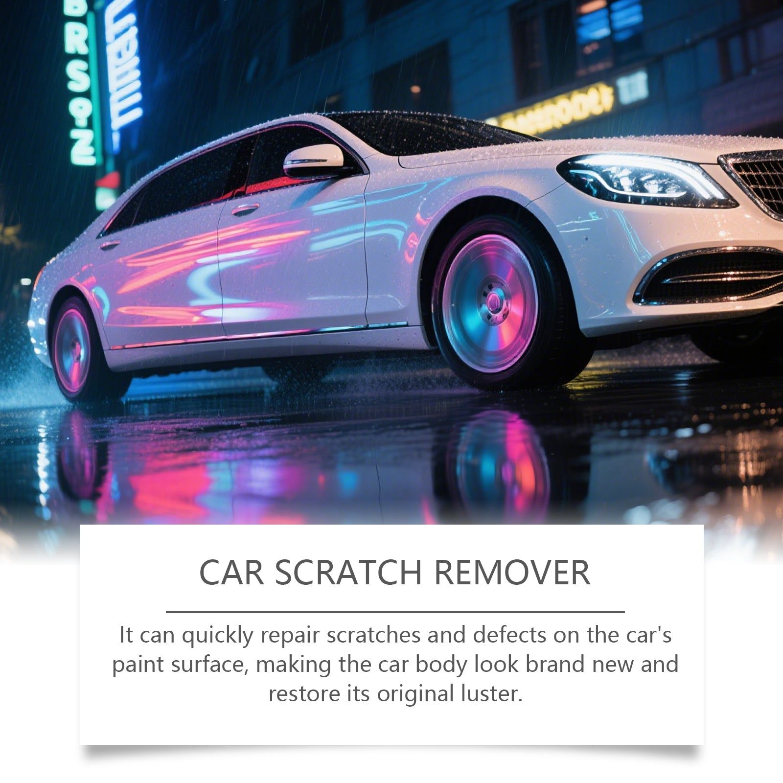 Car Care Scratch Repair Kit, Car Paint Polishing, Gloss Restoration, Easy to Use ,1set