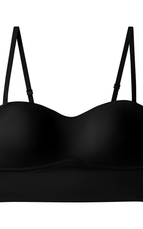 Seamless Bra Push Up Anti Slip Bra Removable Straps Underwear Without Steel Ring