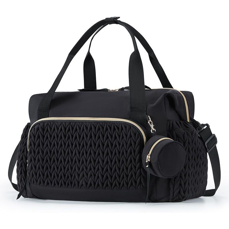 Diaper Bag Tote Large Capacity Travel Diaper Bags Hospital Bag with Pacifier Case