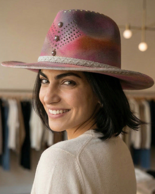 By Carmenzo Rose Romance Hat