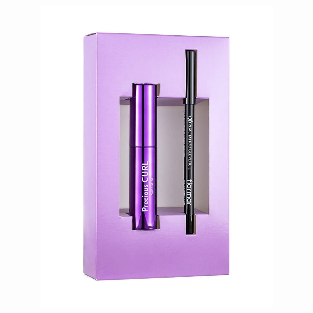 Flormar Eyes Coffret (Precious curl mascara and Extreme Tattoo 06)