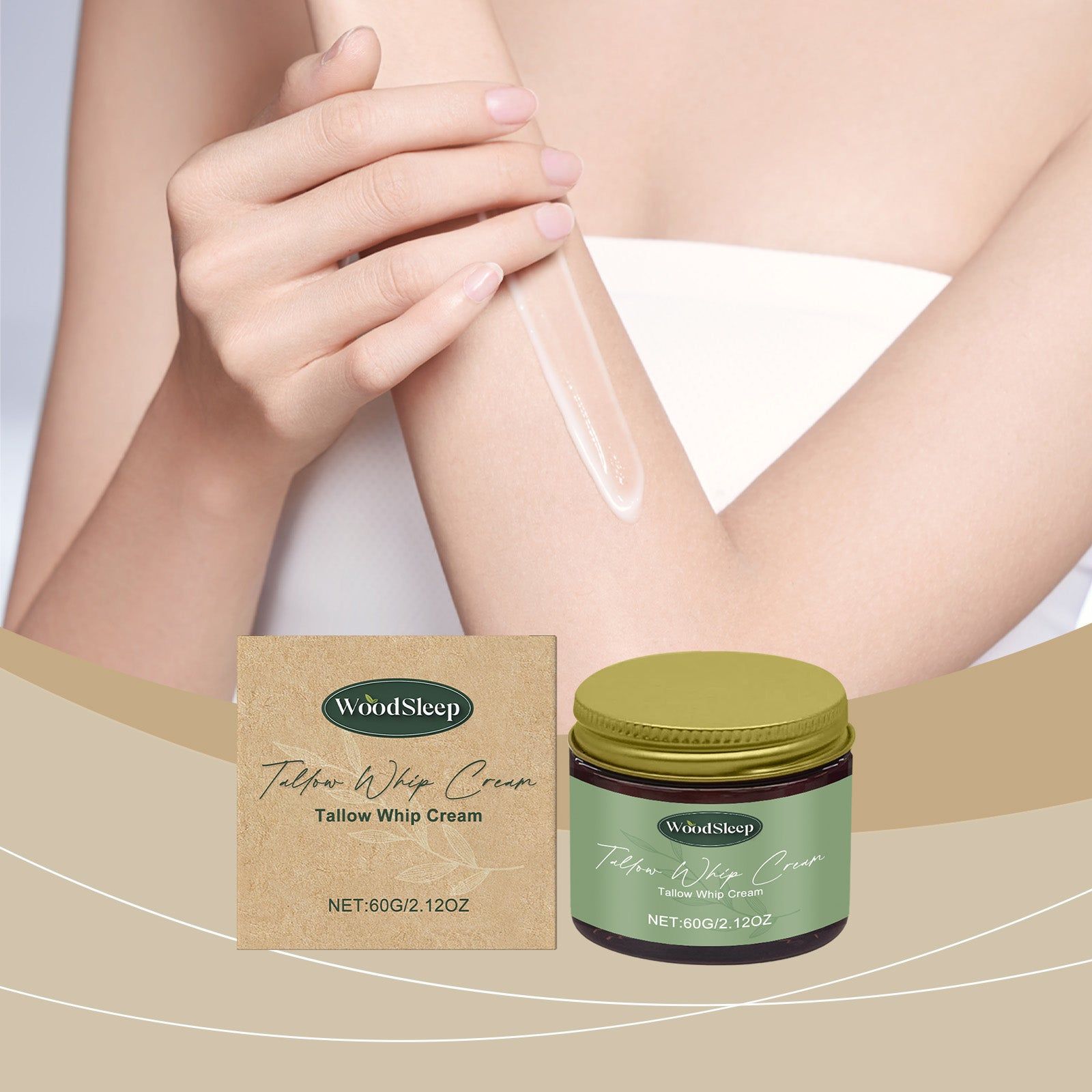 Castor Butter Moisturizer for Deep Hydration, Nourishing, Gentle Body Care ,60g
