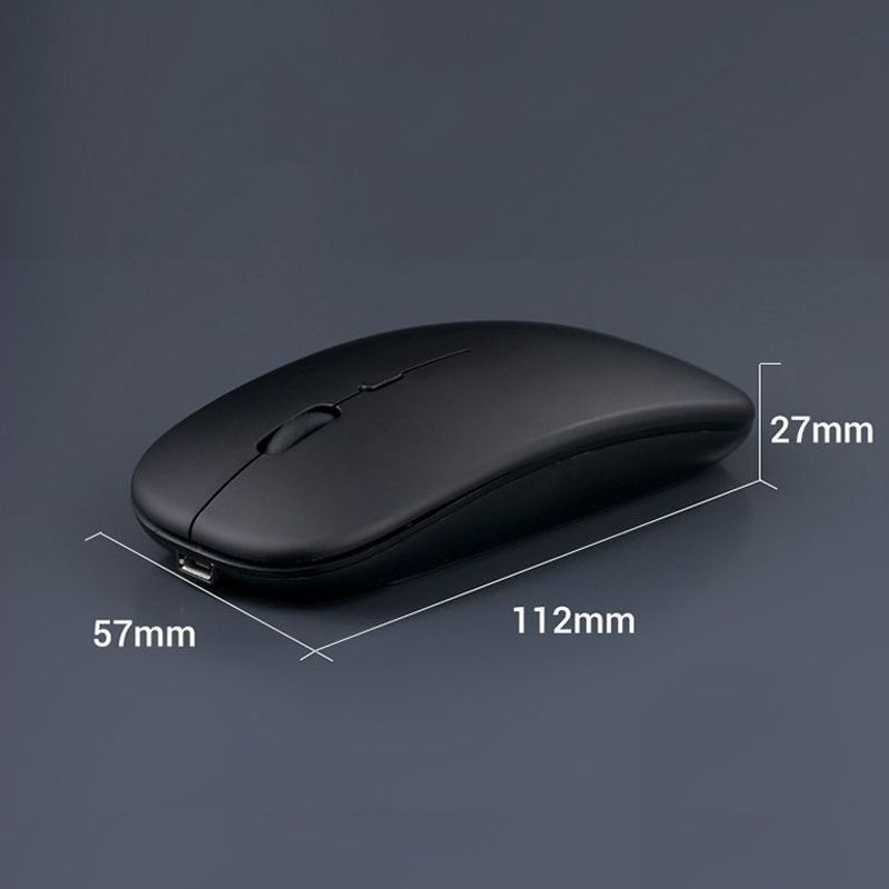 Colorful Luminous Wireless Mouse, Color: 2.4G Rose Gold 2.4G Rose Gold