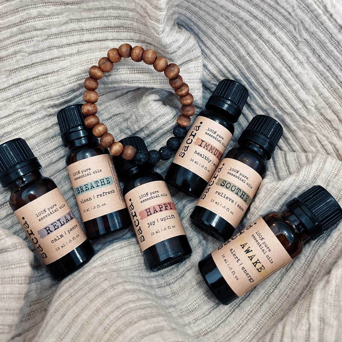 Aromatherapy Discovery Set with Diffuser Bracelet