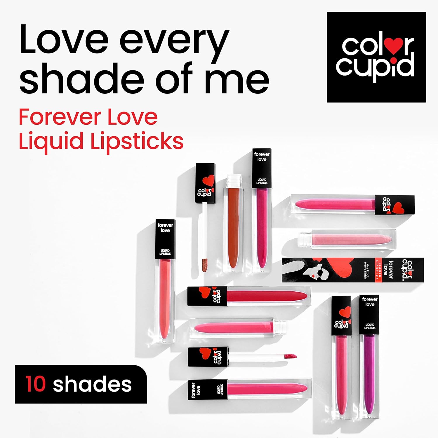 Color Cupid Liq Lipstick LongStay Orange LL10 4ml