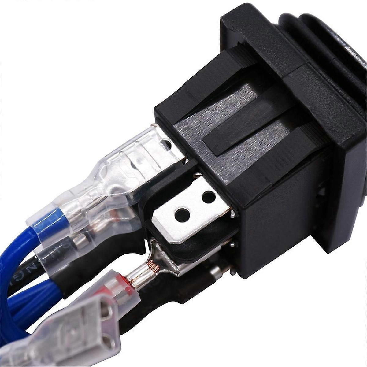 6 Pin Waterproof Reverse Rocker Switch With Pre Crimped Wires