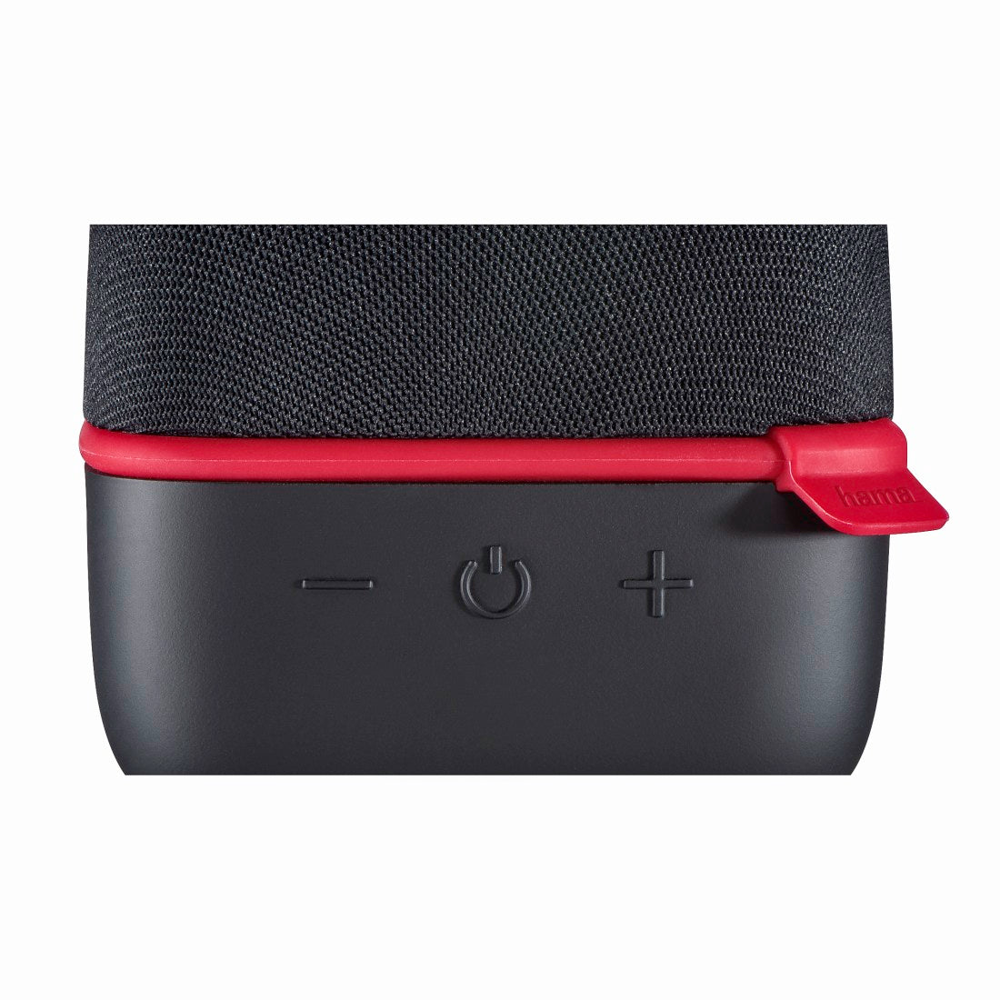 HAMA 173156 "Cube" Mobile Bluetooth® Speaker, black/red