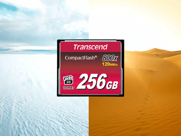Transcend TS128GCF800, 128GB, CF Card, MLC,R:120MB/s