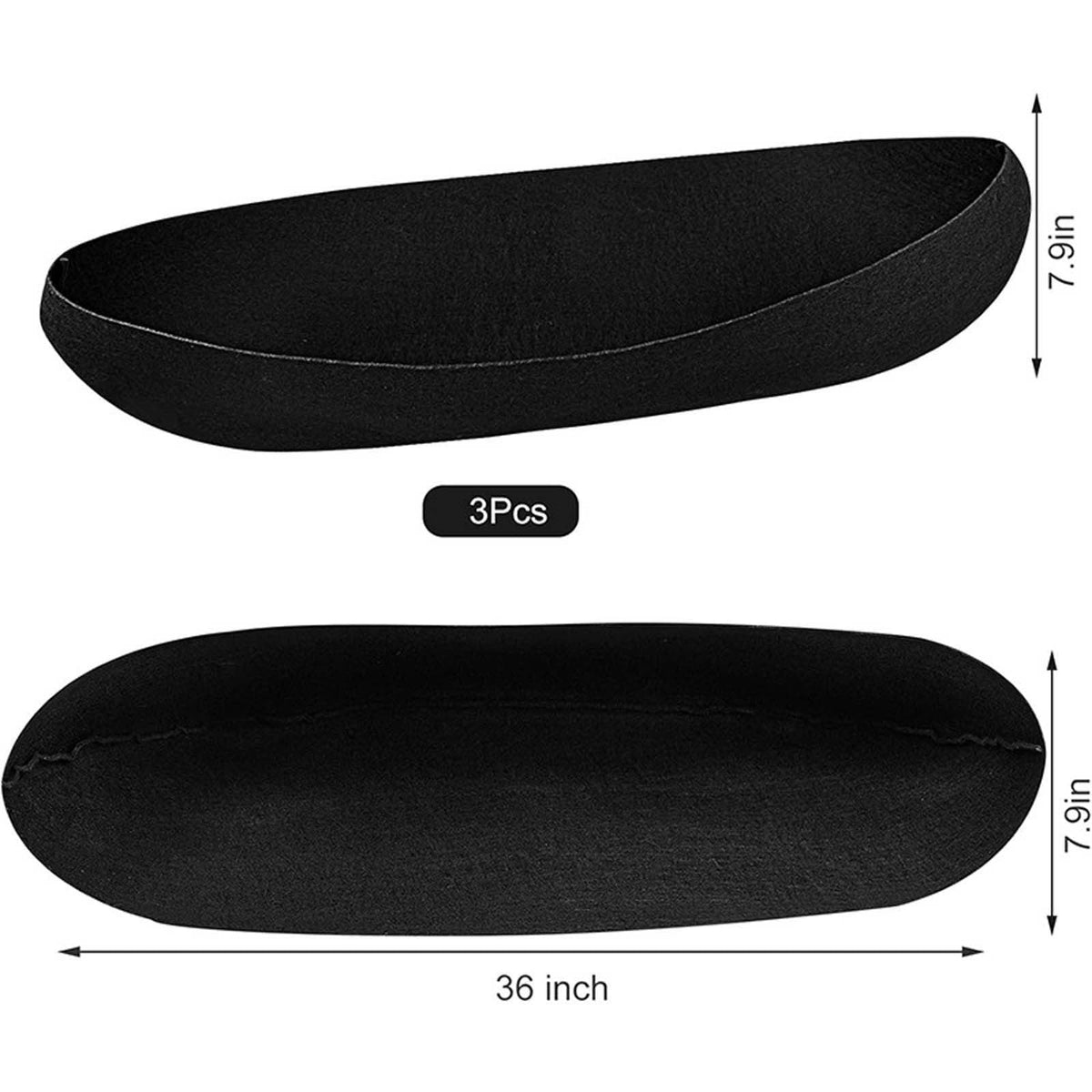 3Pcs Planter Basket Liners Fabric Window Box Liners Trough Planter Liner Replacement