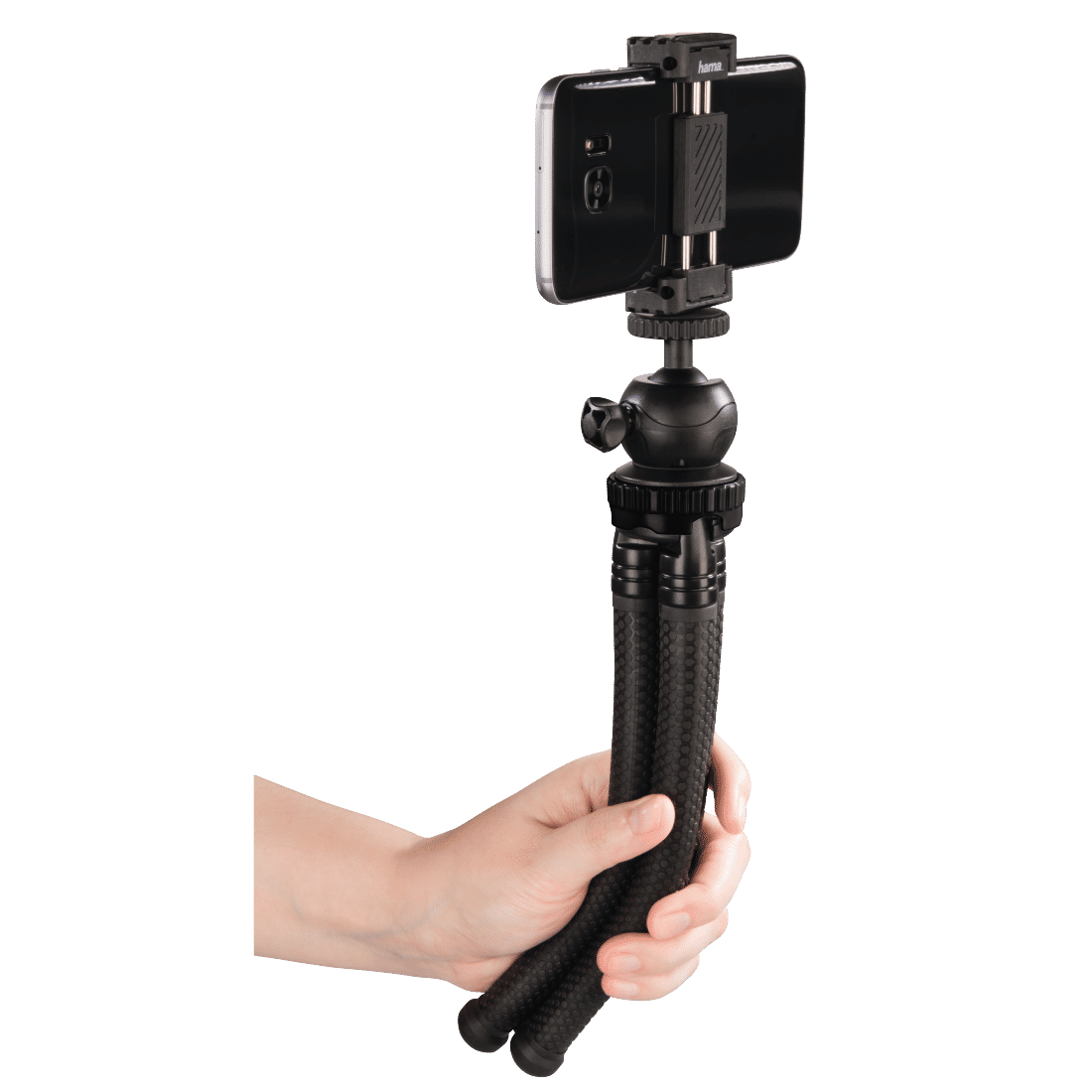 HAMA 4605 FlexPro for Smartphone, GoPro and photo cameras black, 27cm