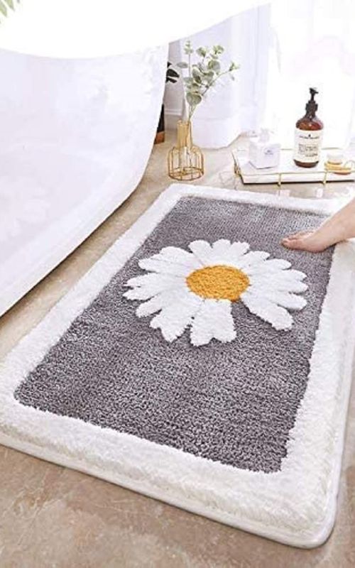 AIESY® Beautiful Luxury Ultra Soft Microfiber Shaggy Bath Mats