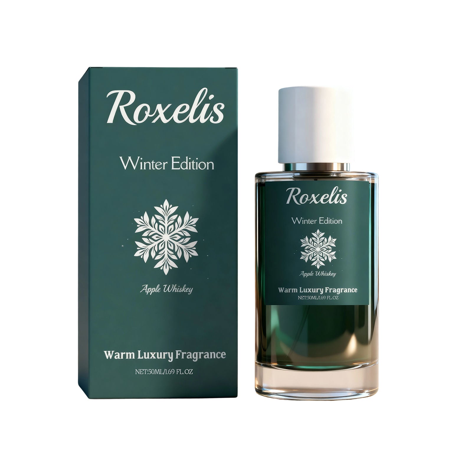Apple Whisky Fragrance Series, Winter Warm Luxury, Long-Lasting, Fresh & Delicate Scent ,50ml