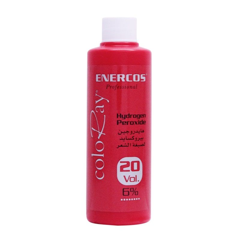Enercos Professional Coloray Peroxide Developer, 20 Vol, 100ml