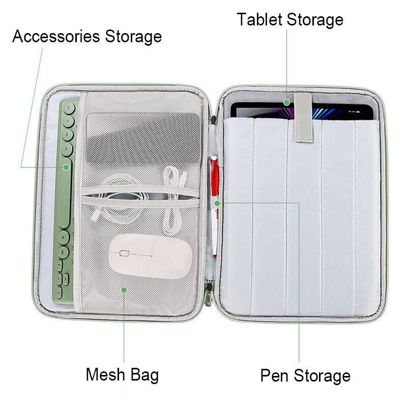 Tablet Storage Bag iPad Protective Sleeve Carrying Case Shockproof Liner Bag
