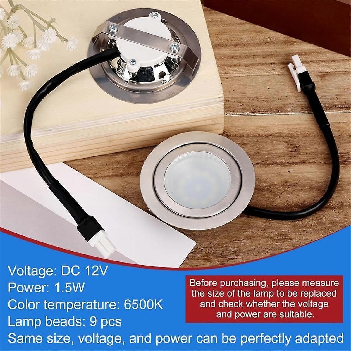 2pcs Range Hood LED Light Bulb Replacement For Kitchen Use