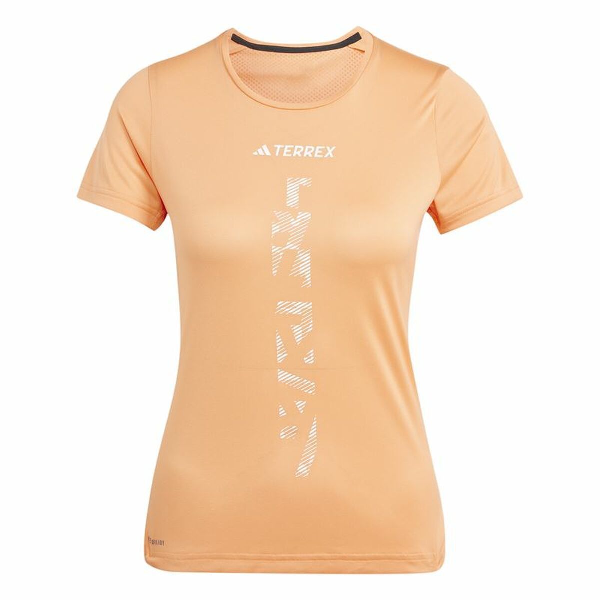 Women’s Short Sleeve T-Shirt Adidas Agravic Shirt Orange