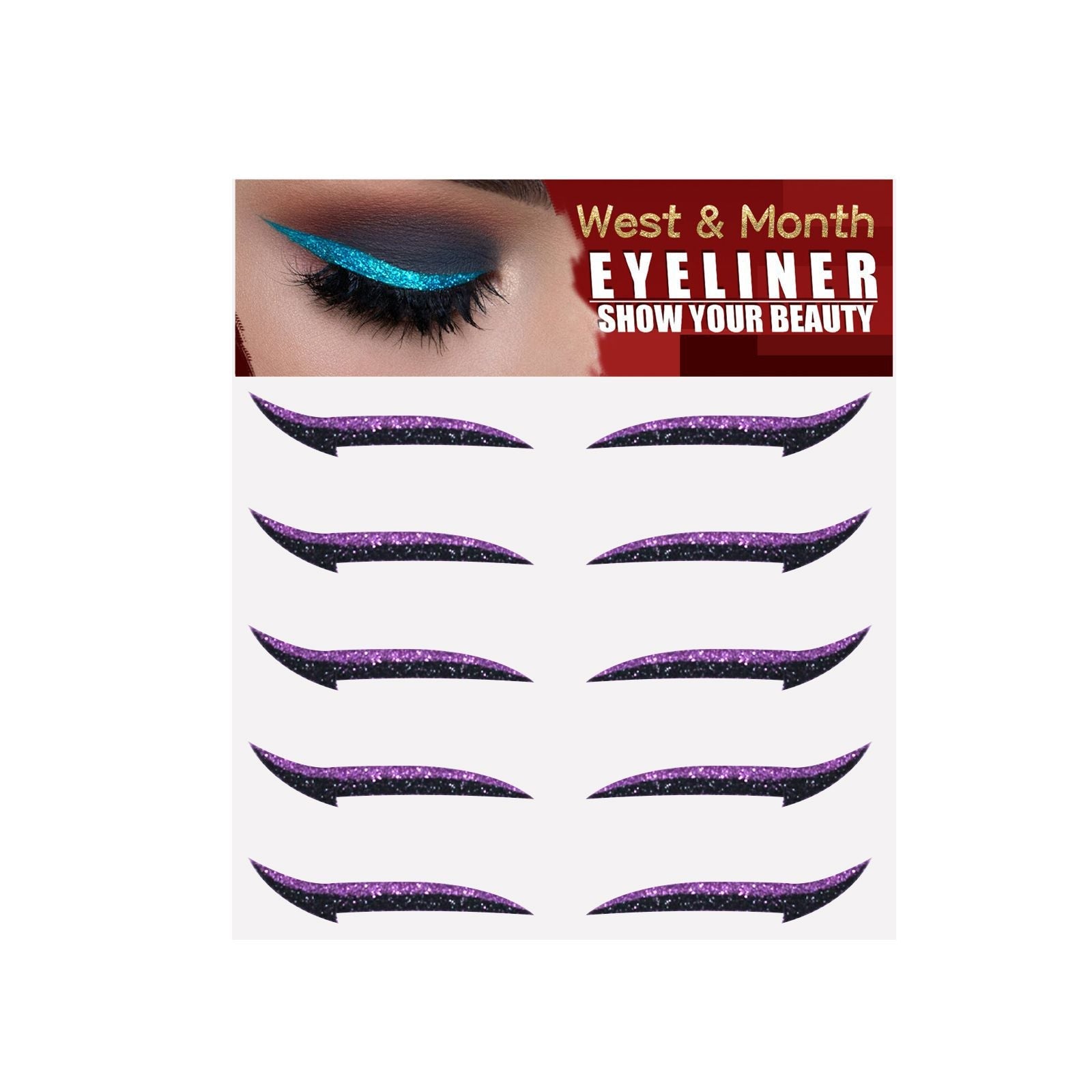 Transform Your Look with Double Eyelid Tape, Easy Self-Adhesive, Trendy Eye Makeup ,5 pairs