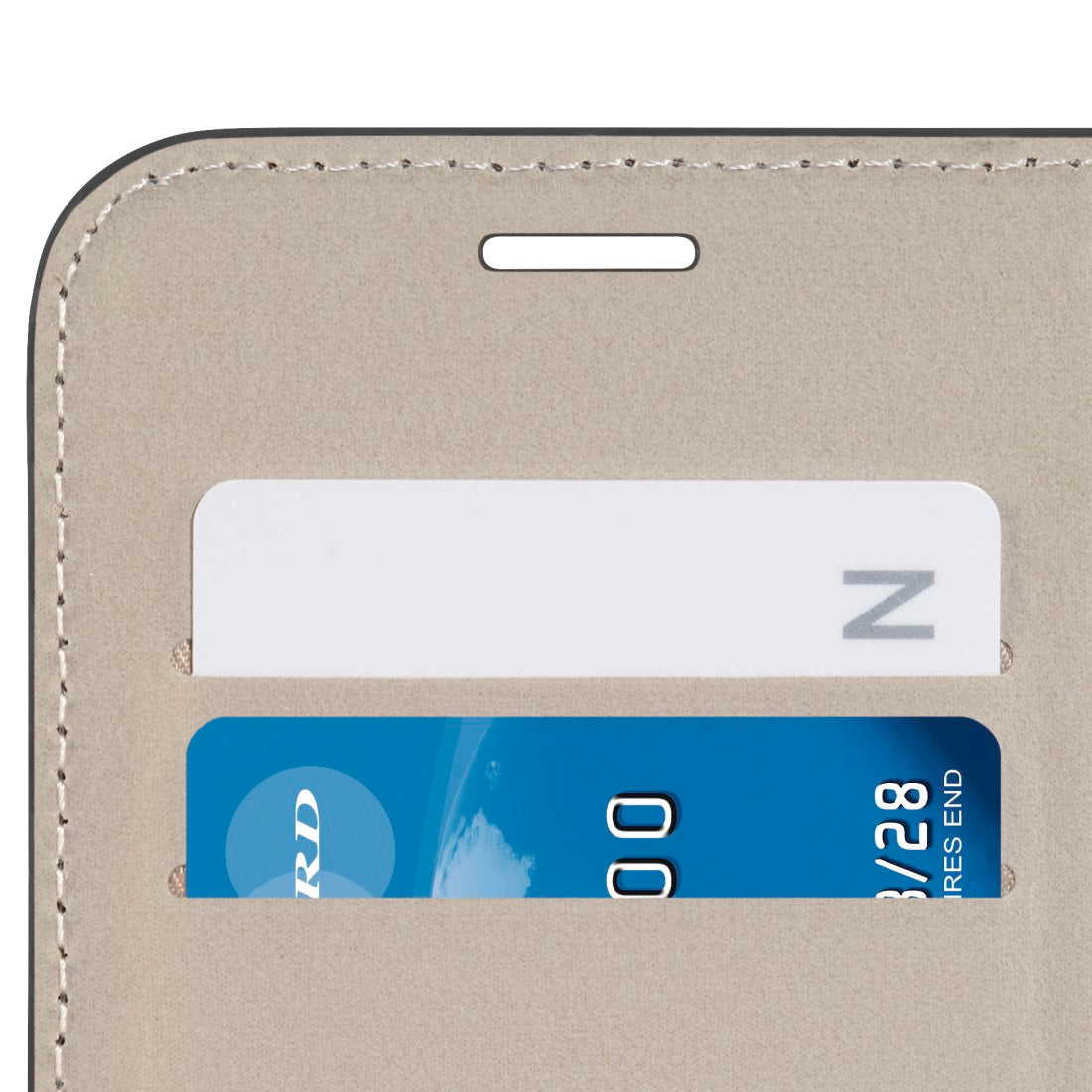 HAMA 177827 "Slim" Booklet Case for Apple iPhone 7 Plus/8 Plus, grey