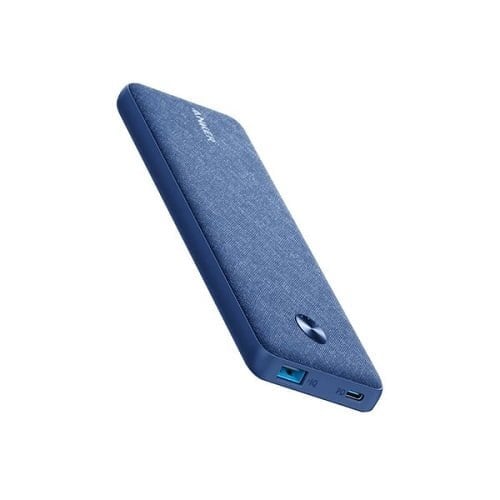 Anker PowerCore III Sense 10000mAh PD 20W Portable Charger, Fabric Blue