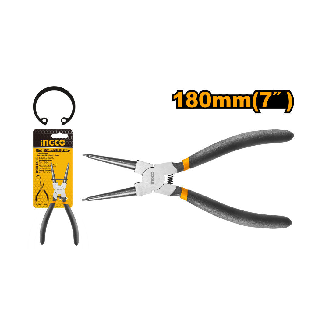 INGCO Circlip Plier, 7"