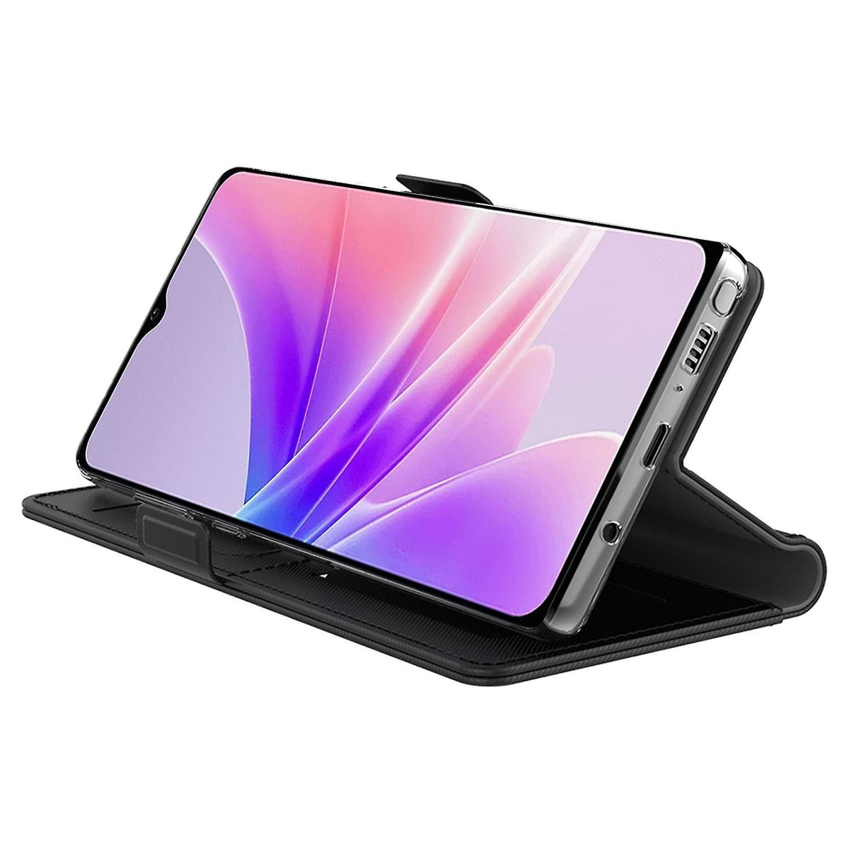 Realme 12 Plus 5G Mirror Flip Leather Phone Case With Stand Cover