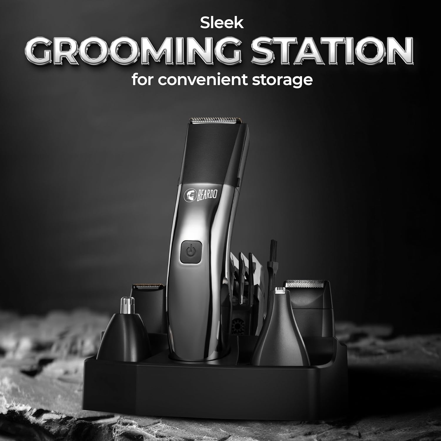 Beardo Chrome Beast Grooming Kit