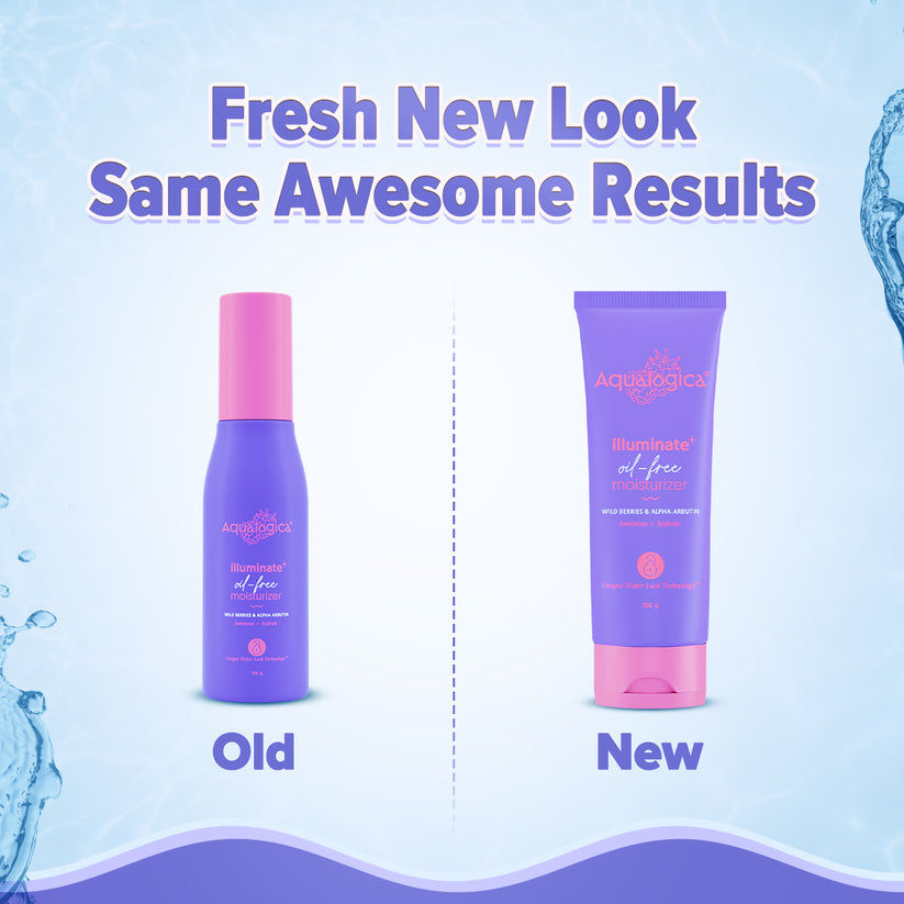 أكوالوجيكا IIIuminate+ مرطب خالٍ من الزيوت 100 جرام