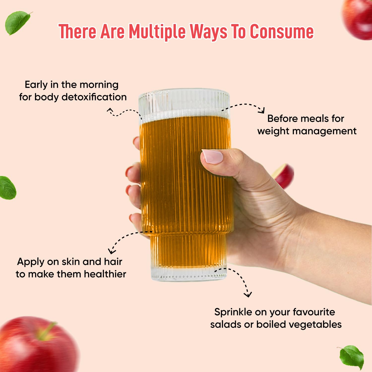 Herbal max Unfiltered Apple Cider Vinegar With The Mother450mL