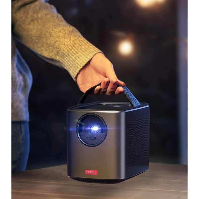Anker Nebula Mars II Pro Portable Projector, 400 Lumens, 720p HD, Black